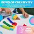 DIMROM Clay and Play Dough Tools Six Piece Set - Ages 3 & Up (6pcs)