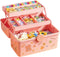 Hair Accessories Organizer for Girls Headbands, Clips, Ties,Baby Girl Supplies, Lockable Three-layer