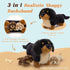 20'' MorisMos Dachshund Stuffed Animal Plush Toys, Realistic Long Haired Dachshund Toys Gift for Kid Toddler Women