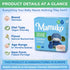MAMUKO 6-9 (200g 10 Baby Porridge - Buckwheat Porridge with GMO-Free - Organic Porridge for Healthy Growth
