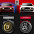 1:16 30KM/H 4WD 2.4GHz 4 3 Scale RC Drift Car, Remote Control Cars with LED Light, Racing and Drifting Wheels