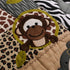 CribMATE 1 Nursery Crib Quilted Comforter PC Baby Girl Baby Boy Crib Quilt/Comforter Baby Gift Idea (Forest Animal
