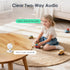 YOTON 2.4GHz 2pcs, 2-Way Indoor Security Camera Baby Monitor, Pet Camera, Dog Cam, Night Vision, Audio, Motion