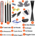 QeeHeng Set, Set, 38 Kids Real Tools Woodworking Tool Pieces with Tool Bag, Wood Workers Apron, Hand Saw,Children