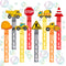 QZCPGP Construction Party Favors,24Pcs Construction Bubble Wands for Kids Birthday Party Supplies,Baby Shower