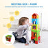 Montessori Toys for 1 Year Old - 7 in 1 Learning Educational Kit with Sensory Bin, Nesting Box, and Stacking Cups