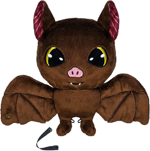 The Ghoulish Garb Adorable Battholomew - Spooky Cute Hanging Bat Plush Toy