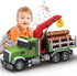 Mostop Logging Truck Kids Toy for 3 4 5 6 7 8
