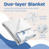 30 40 Inches Star Baby Blanket x for Boys Girls, Toddler Newborn Infant, Soft Plush Receiving Blanket with Dotted Back