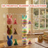 ZIFMDYE 3D Eggs,3D (6PCS) Printed Easter Eggs with Bunny Inside,Easter Surprise Rabbit Printed Animals, Easter Basket