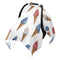 Mazeann Ice Creams USA Flag Car Seat Cover Baby Breathable Soft Infant Carseat
