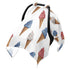 Mazeann Ice Creams USA Flag Car Seat Cover Baby Breathable Soft Infant Carseat