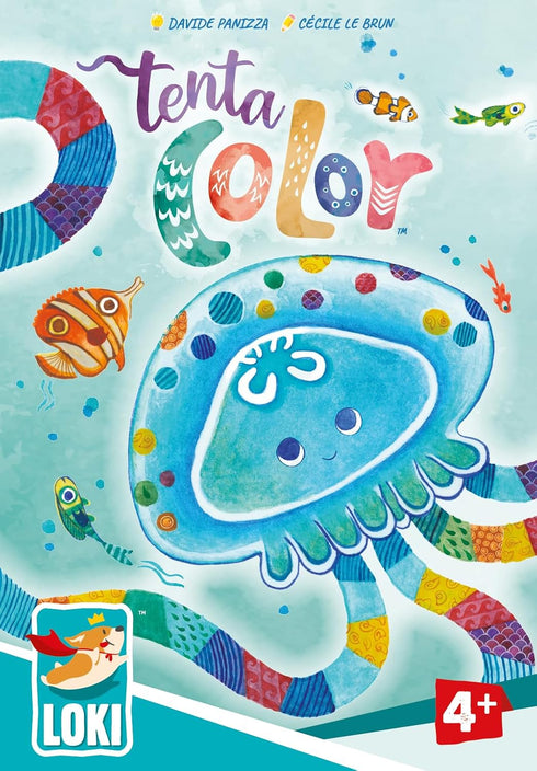 IELLO Loki Tentacolor - Ocean Explorer Drafting Game for Kids & Family, Ages 4+, 2-4 Players