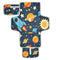 WELLDAY Space Theme Geometric Baby Changing Pad - Waterproof Diaper Changing Pad with
