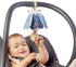 Manhattan Toy Folklore Plush Luna Moth - Soft Baby Travel Toy with Crinkle Fabric Wings, Mirror & Wooden Teether Ring