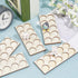 FINGERINSPIRE 5 Pcs 25mm/1inch Ring War Unit Tray 10-Hole Skirmish Movement Trays for Warhammer Figures