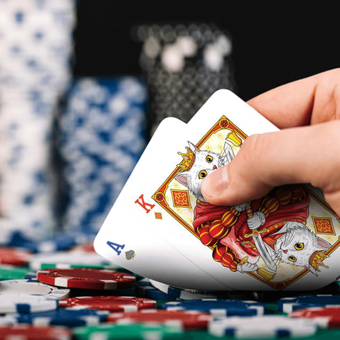 Noblific Cats Playing Cards for Adults, Teens, Friends, Family - Gifts for Animal Lovers