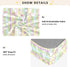 miaozhen 1 Pack 52x28 Cotton Baby Crib Sheets Soft Breathable Witch Potion Cartoon Newborns Crib Sheet for Nursery para