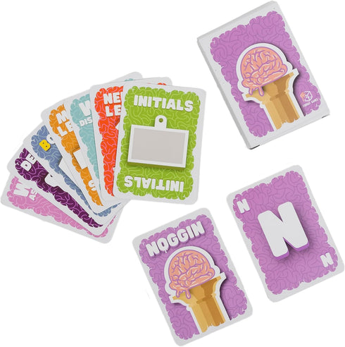 Noggin Party Game - Hilarious Fast-Thinking Word Game, Addictive Strategy Card Game for Kids & Adults