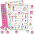 Qssfdgg Spa Party Bingo Cards, 24 Player Beauty Themed Party Bingo Game for