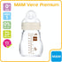 MAM BIBERON VERRE 0 MOIS ET + Garden Blanc Tétine Débit 1, 170 ml