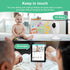 Monitor,1080P Simyke Smart Video Baby Baby Room Camera, APP Control,WiFi On/Off Switch,AI Detection, Cry Monitor