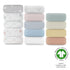 (2-Pack) 100% 100% Newton Baby Organic Fitted Crib Sheets - Breathable and Ultra-Soft, Organic Muslin Cotton, Stardust
