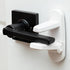 Childproof Door Lever Lock (4 Pack), Easy Install ABS Material Door Locks for Kids Safety, One Hand Operation