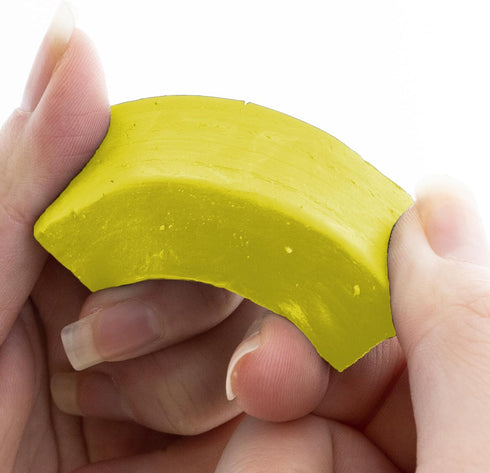 BAZIC Modeling Clay, Yellow Color 1 LB, Non-Toxic Dough for Kids, Bulk for Classroom