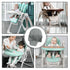 Generic High Chair Covers for Baby, High Chair Cushion, PU Leather Dining Chair Cover,High Chair Cover Replacement,High