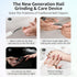 Generic 3-Speed Trimmer Electric Nail Clipper, Rechargeable Nail with LED Light Quiet Motor & Nail Debris Collector