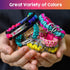 Paracord Bracelet Making Kit with Charms, Art & Craft Gift for Girls Age 8-14, Make Your Own Friendship Jewelry