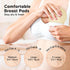 14 5") Organic Nursing Pads - Washable Breast Pads for Breastfeeding, Wash Bag, Viscose Derived from Bamboo Reusable