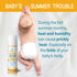 Inflammation 100ml/3.38oz (100ml/1Pack) Heat Rash Care Cream for Babies | Prevents Prickly Heat, Sweat Rashes, Eczema