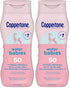 Coppertone WaterBabies Baby Sunscreen Lotion SPF 50, Hypoallergenic Sunscreen for Babies, Water