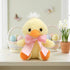 10 Duck Stuffed Animal Baby Duck Plush with Big Bow Tie Cute Stuffed Animal Birthday Easter Gift for Kids