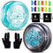 Looping Yoyo D1 Responsive Yoyo for Kids - 2A Loop Yo-yo for Beginners, Easy to Play Basic String Tricks, 12 Strings