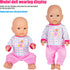 6 Sets Baby Doll Clothes, Fancy Outfit Dress Doll Accessories for 14-16 Inch Baby Dolls, Pjs for 43cm New Born Dolls