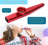 Bercoor 10 18 PCS Kazoos Musical Instruments, Metal Kazoos with Flute Membranes for Music Lover Beginners Kids Gift