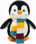 Bakalizoo 10'' Penguin Dolls with Scarf, Soft Stuffed Plush Animal Toys Plushies -