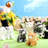 Lenwen 10 Pcs Cat Stuffed Animals Bulk, Soft Cuddly Plush Sets, Assorted Fluffy Kittens for Kids