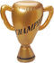USToy Inflatable Trophy Toy 16 Inches, Gold, 1-Pack