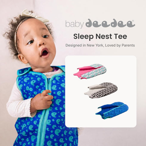 (18-36 Baby Deedee Sleeping Sack, Baby Wearable Blanket Sleeping Bag, Sleep Nest Tee, Infants and Toddlers, Lucky