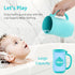 LOYATRO Baby Bath Rinse Cup Shower Shampoo Bowl Water Bath Bucket, Toddler Bath Toys Cup Water Containers Wash