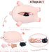 Mommy 19.6 3 Plush,4 Achwishap Pig Stuffed Animal with Pig Babies PCS Cute Pig Plushie Pillow,Kawaii Plush Toys Soft