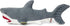 Melissa & Doug Giant Shark, Lifelike Stuffed Animal, over 3 feet long