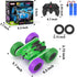 2.4Ghz, 600mAh, 4WD, 90 360 Remote Control Car, RC Cars, RC Stunt Car Toys with New Upgraded Strip Light & Headlight