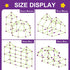 Fort Building Kit for Kids, STEM Construction Toys, Educational Gift for Boys and Girls Age 3-12, 140 Pcs, Purple