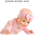 Baby Born Learn to Walk Baby Doll Annabell - Realistic Features for Kids Ages 3+, Walks, Crawls, Sits