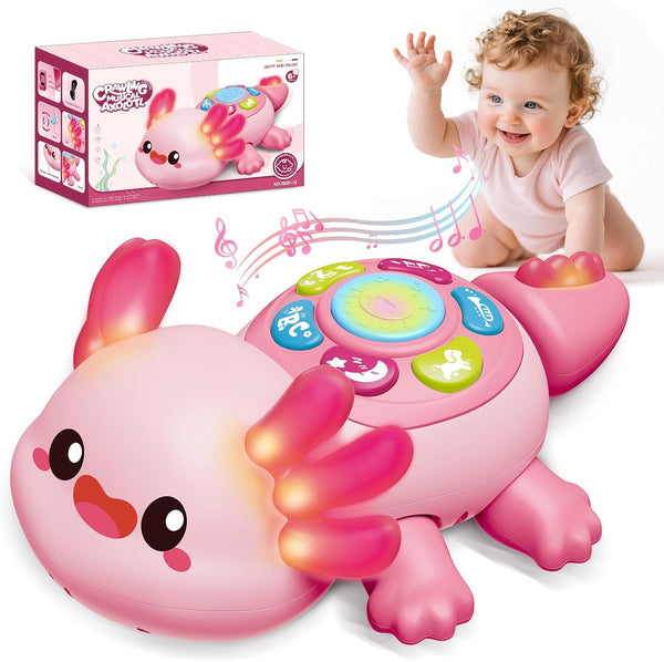 Baby Toys 6 to 12 Months, Light Up Tummy Time Toy for